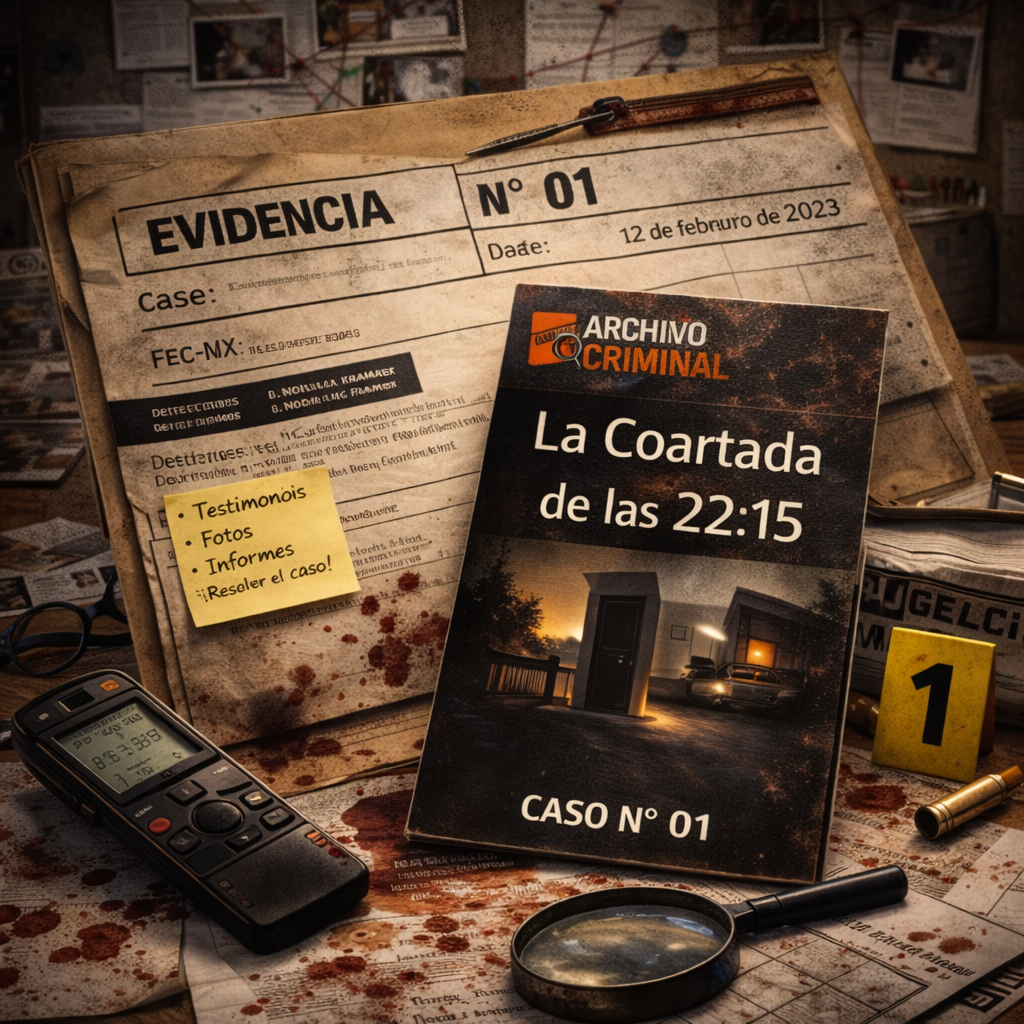 🗂️ CASO Nº 01: La Coartada de las 22:15