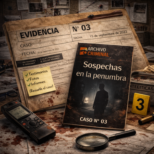 🗂️ CASO Nº 03: Sospechas en la penumbra