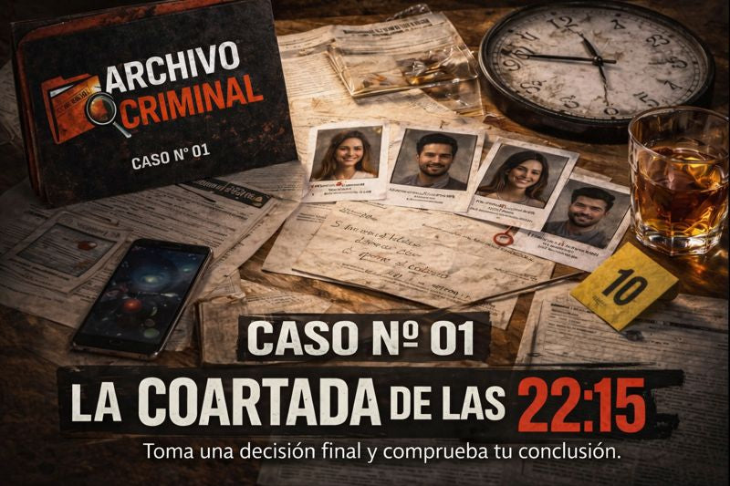 🗂️ CASO Nº 01: La Coartada de las 22:15