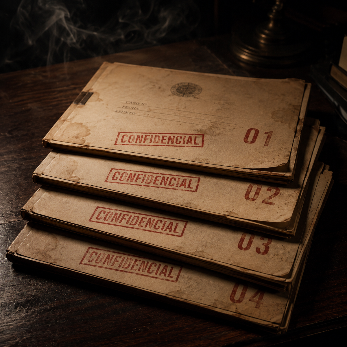 🗂️ PACK 4 CASOS CRIMINALES (se puede imprimir o jugar online)