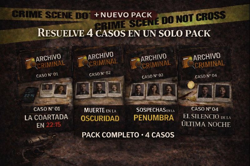 🗂️ PACK 4 CASOS
